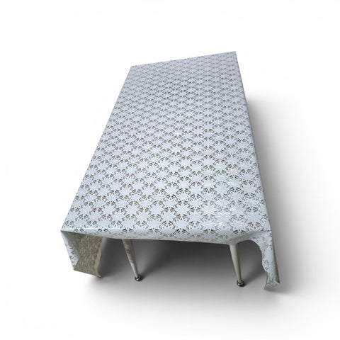 Силиконова покривка - 3D бяла