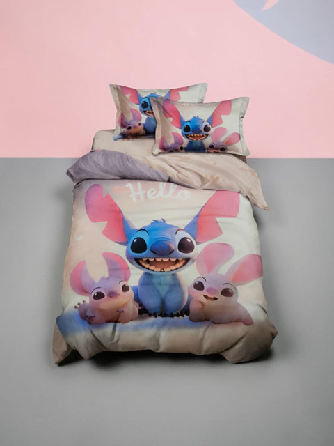 Луксозен детски спален комплект с любимия Стийч (Stitch)