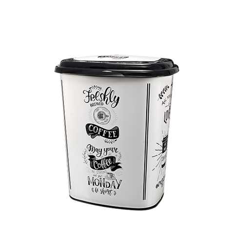 Кош за пране Кафе бяло