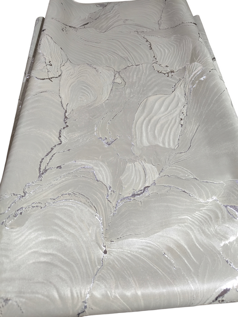 Луксозна перяща мушама, дубайски мрамор 138см