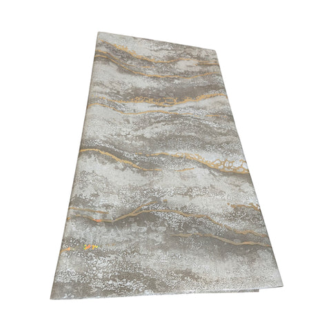 Луксозна перяща мушама, вълни