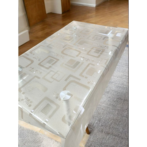 Прозрачна силиконова мушама квадрати