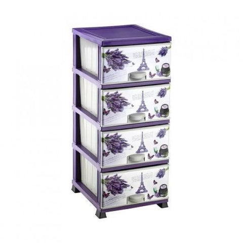 Шкаф Париж лилав