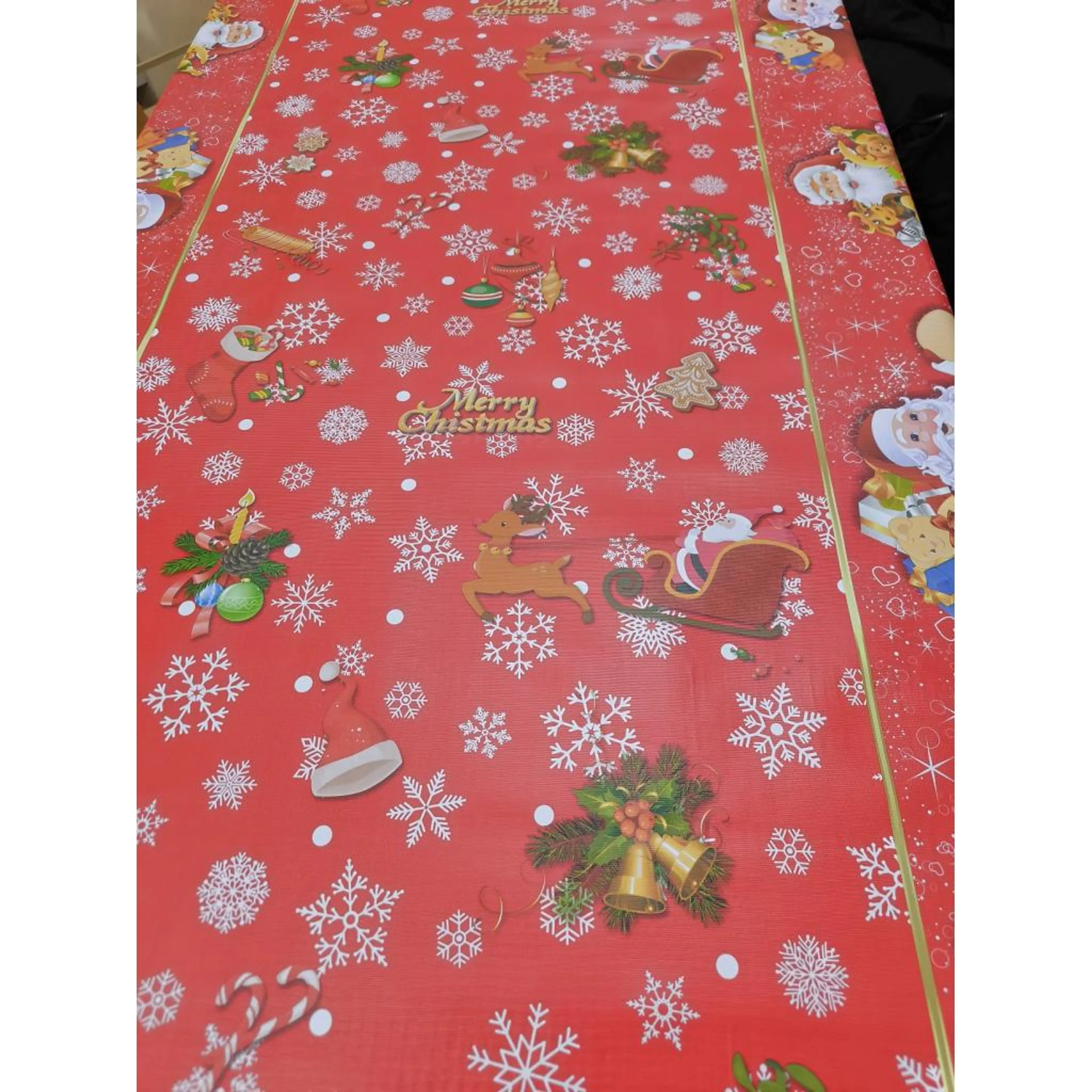 Коледна текстилна мушама