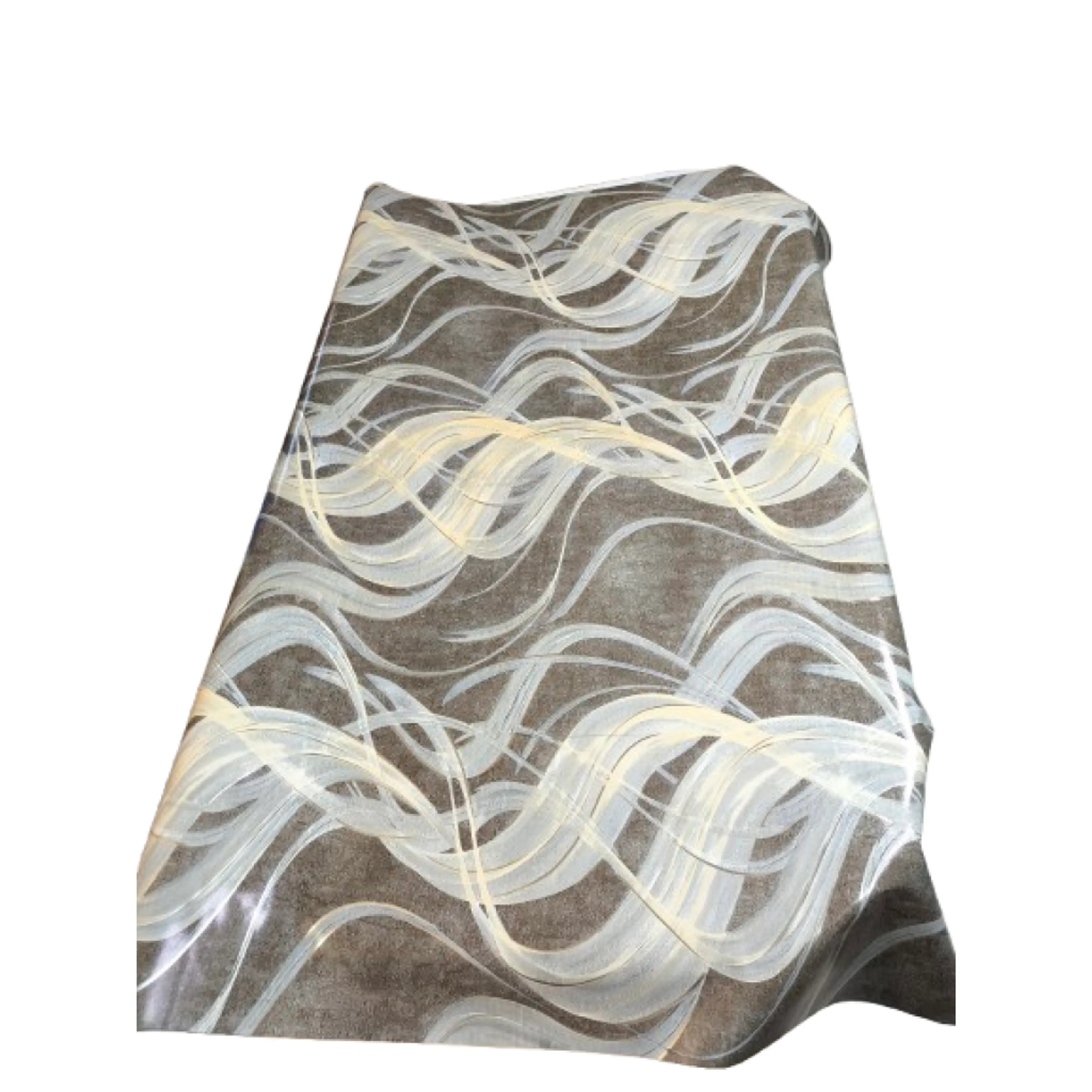 Луксозна перяща мушама, вълни