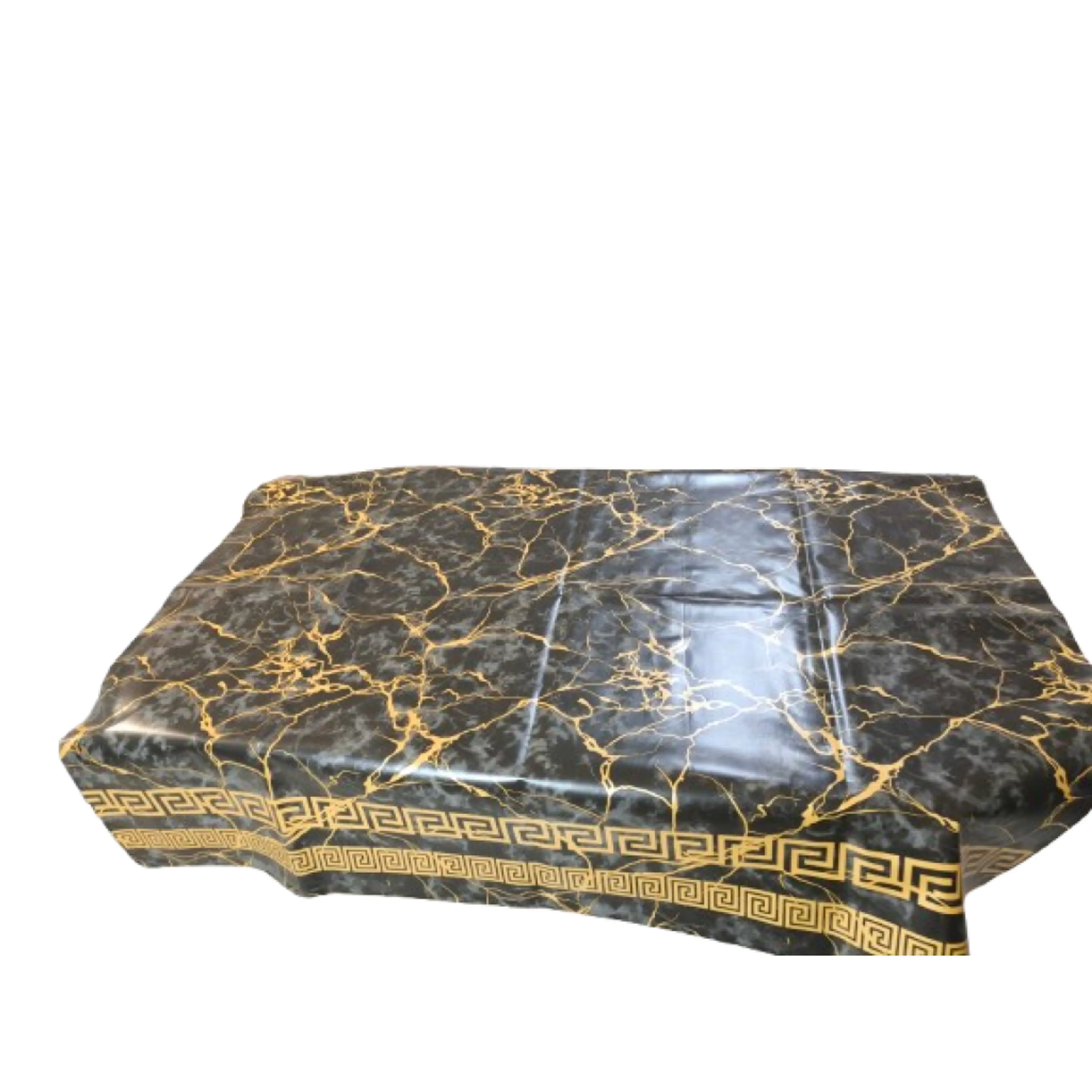 Мушама черен мрамор версаче