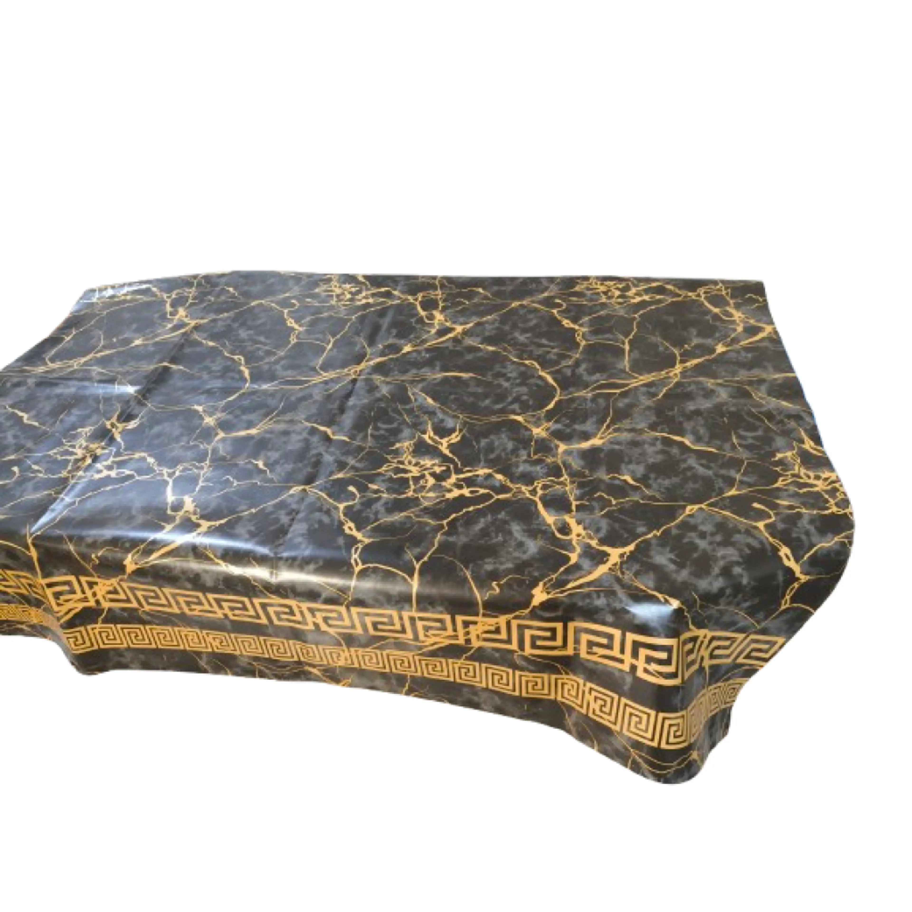 Мушама черен мрамор версаче