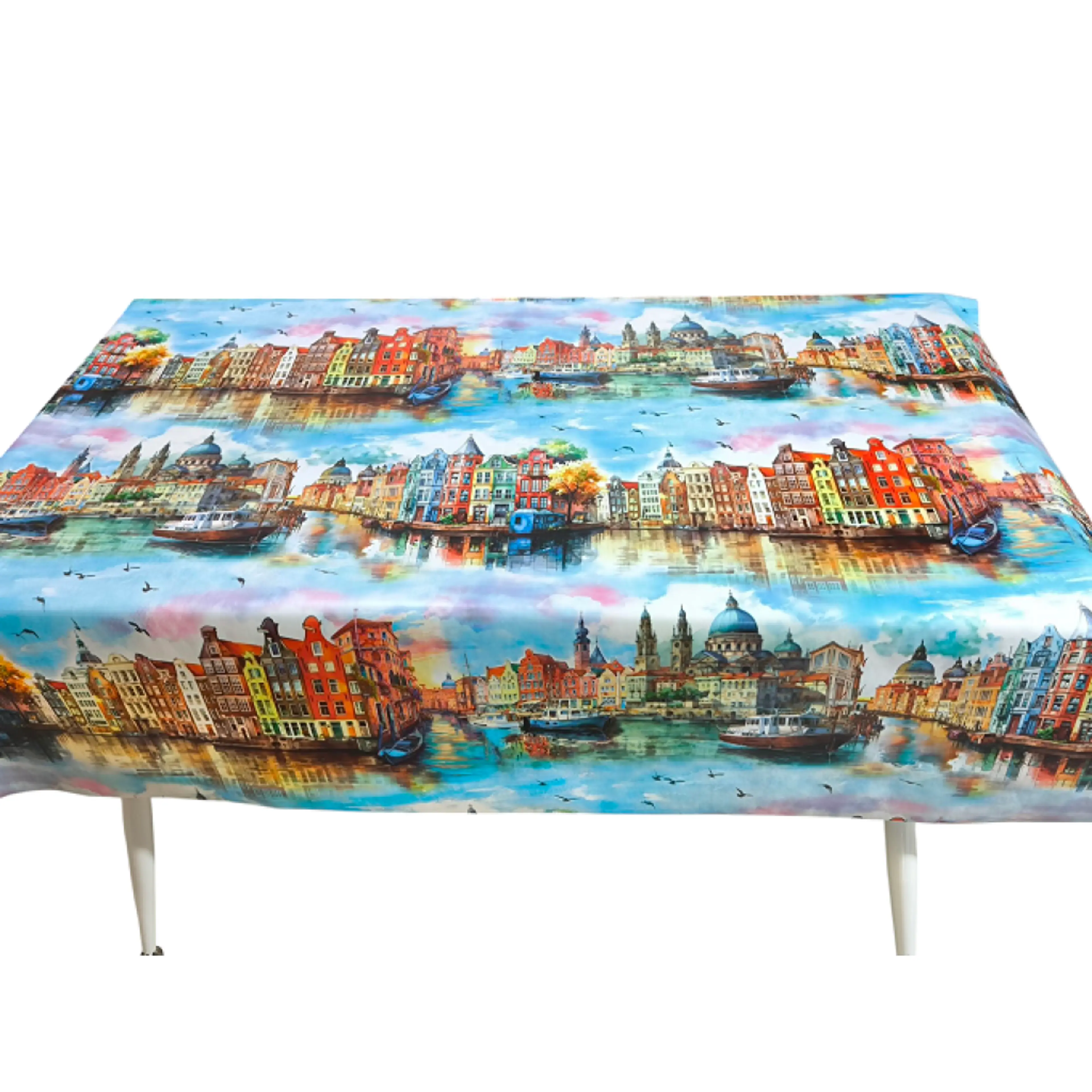 Мушама "Европейски Канали" – цветна класика с градски чар