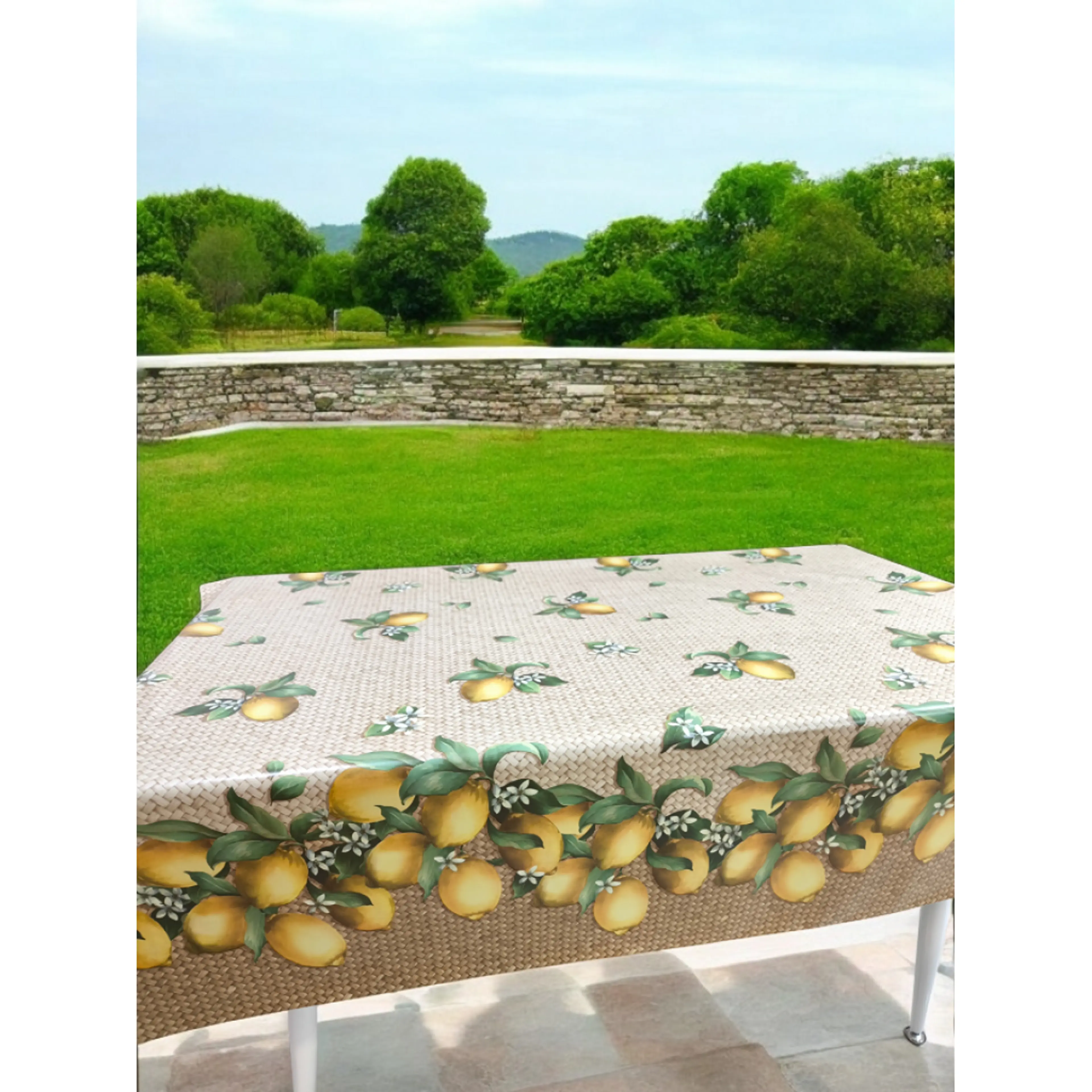 Мушама, лимони