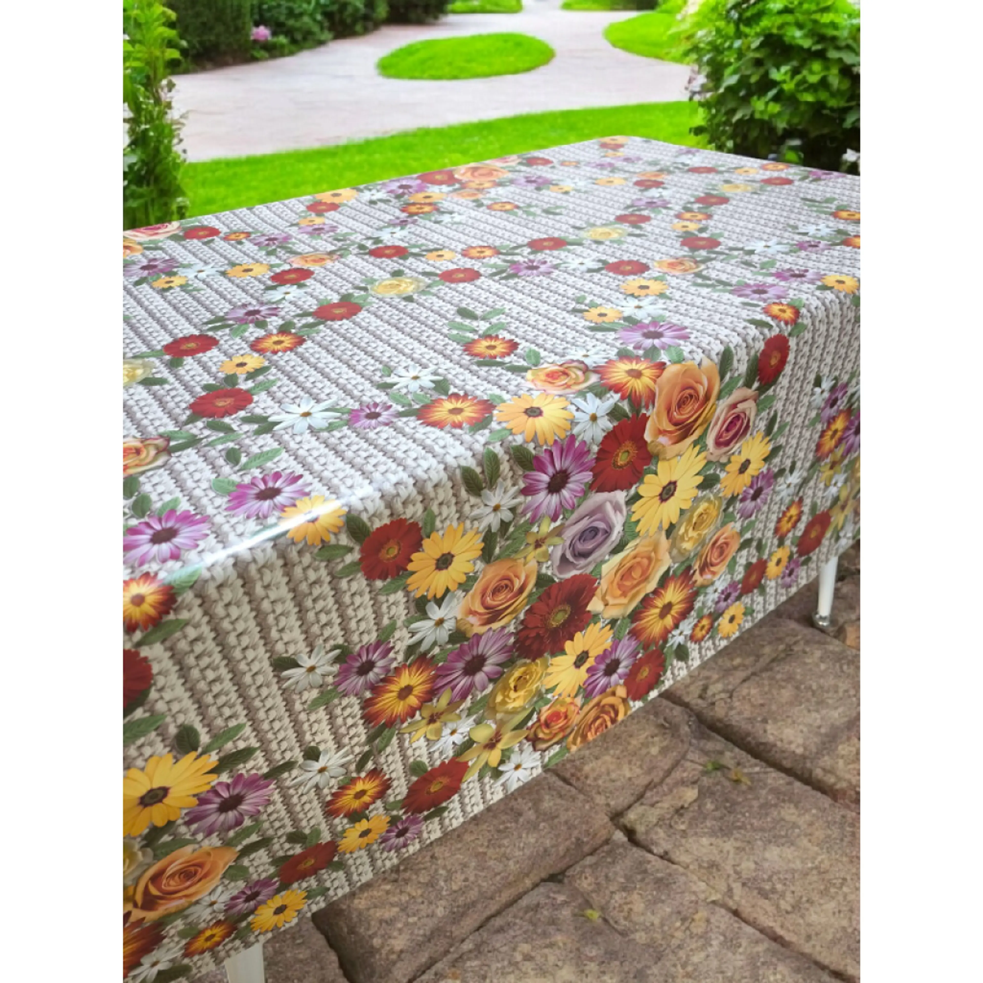 Мушама "Цветен рай" 140см 170см