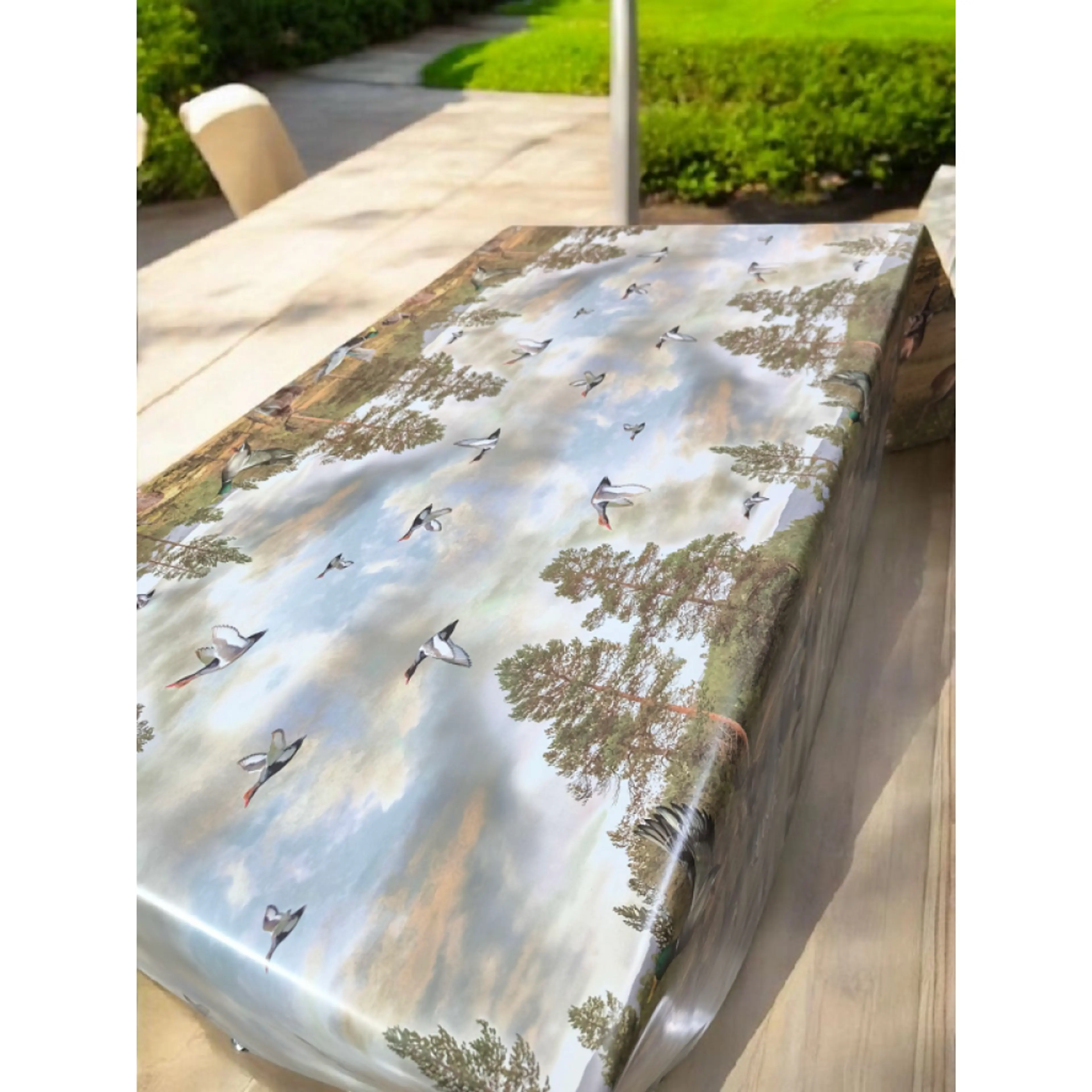 Мушама за маса , елени (ловджийска) 140см 130см