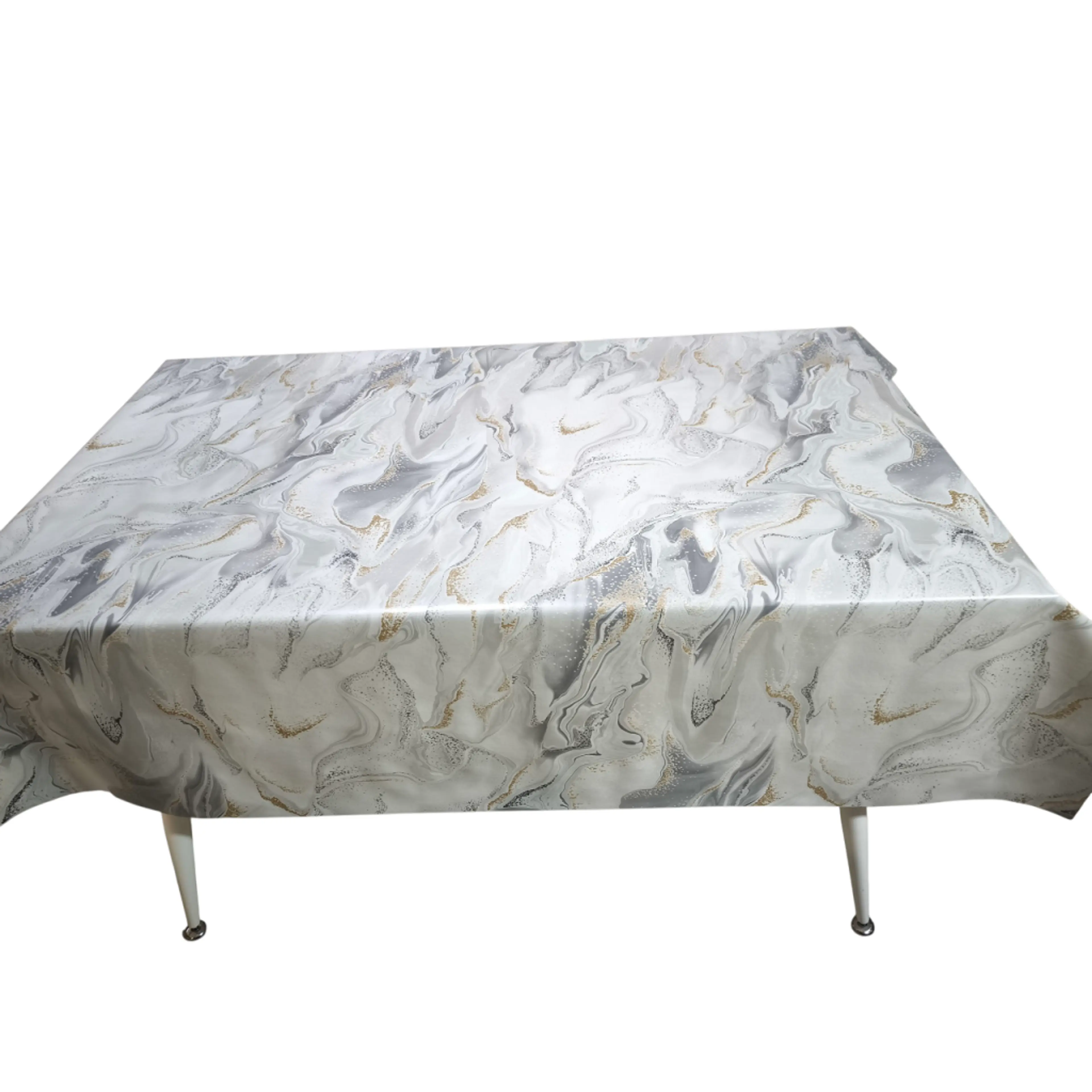 Мушама за маса – мраморен дизайн