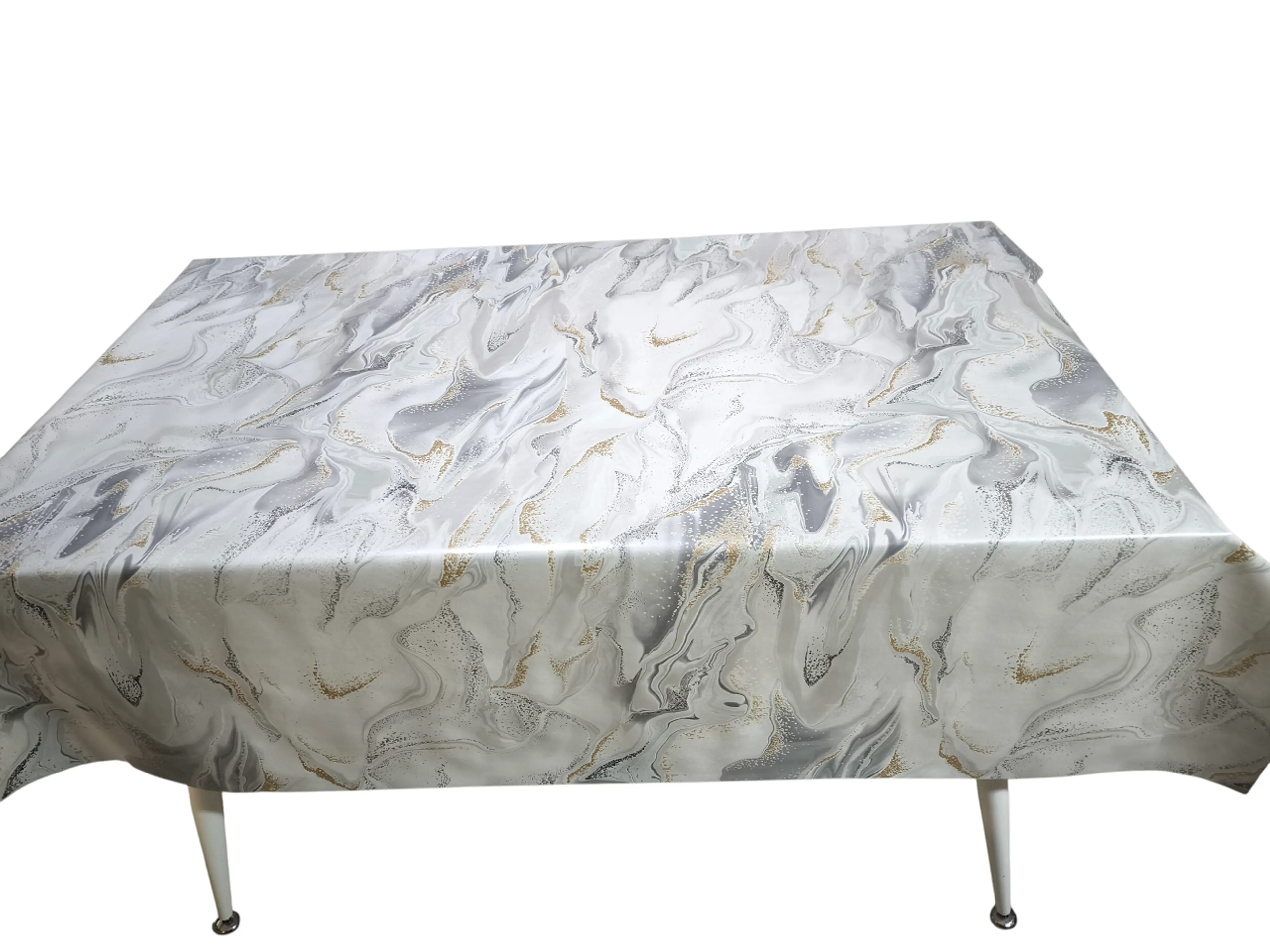 Мушама за маса – мраморен дизайн