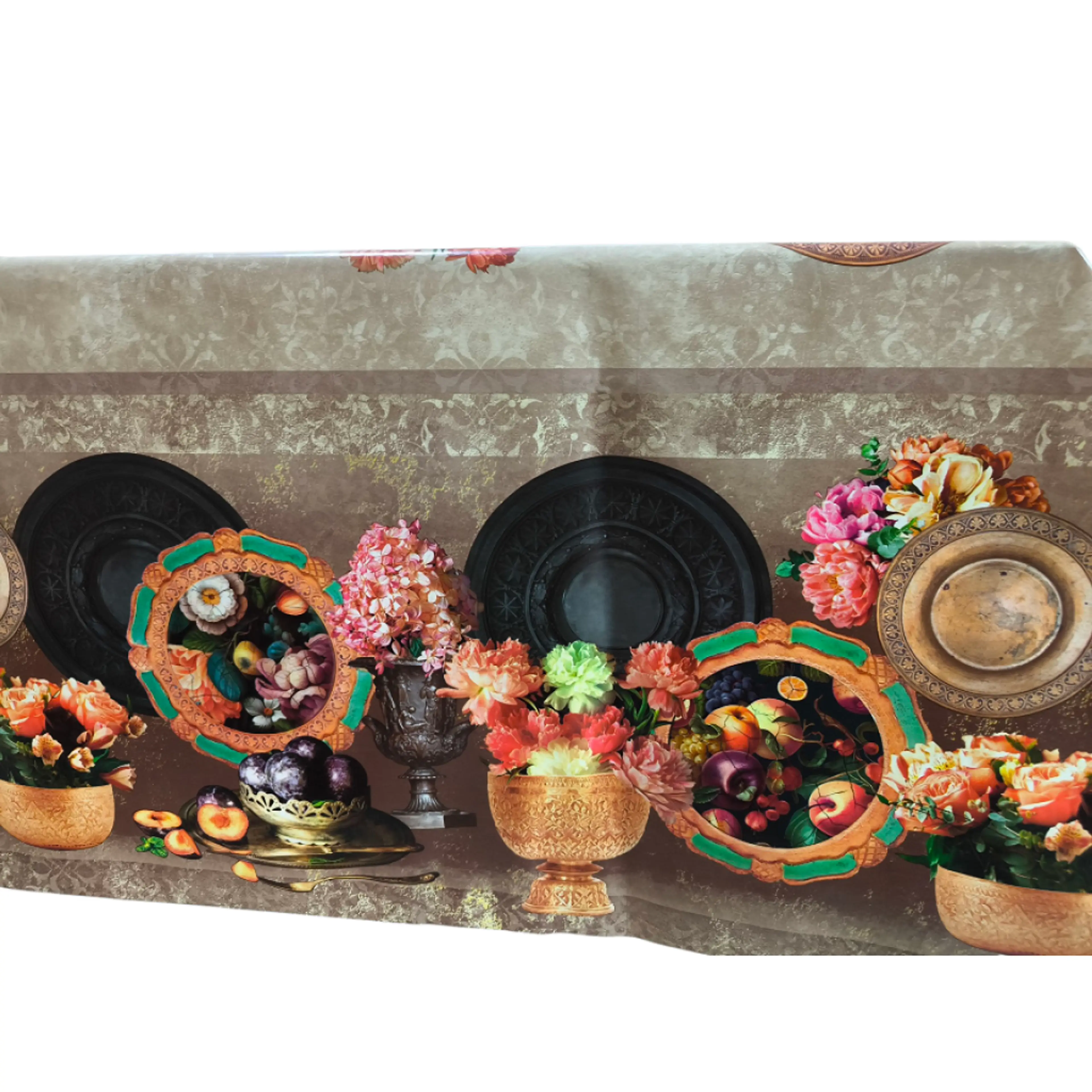 Мушама за маса, натюрморти и цветя