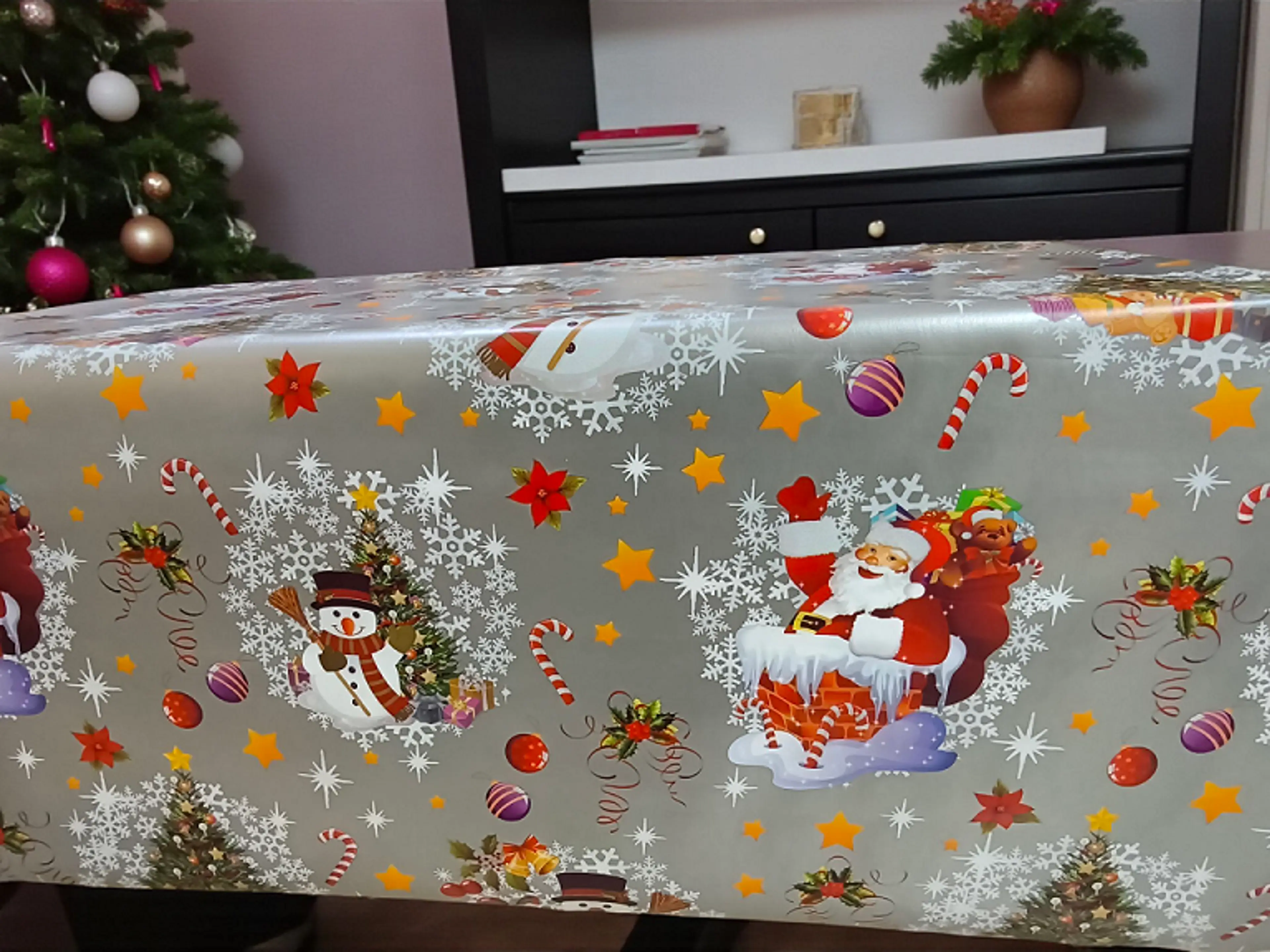 Мушама за маса с коледни мотиви