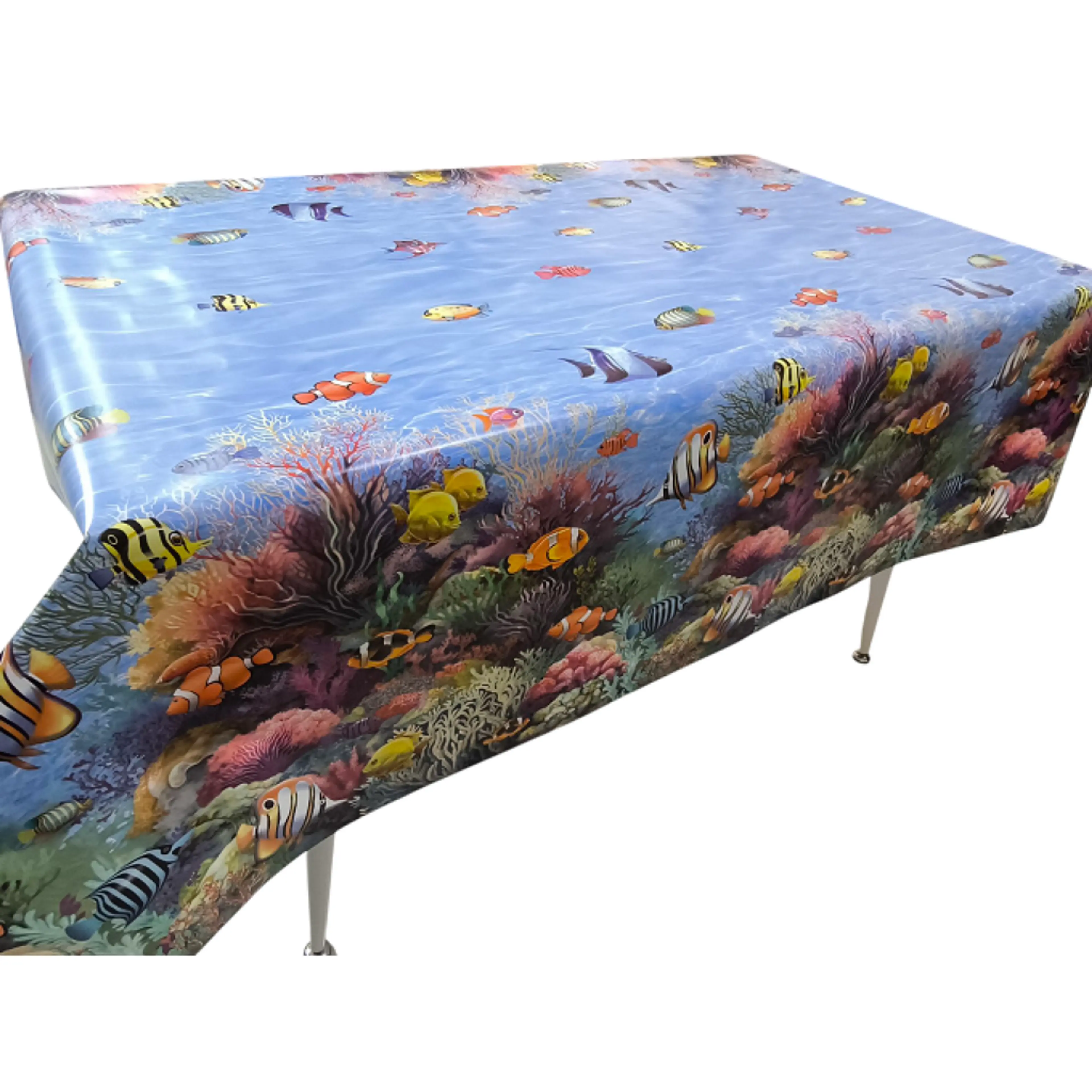 Мушама за маса с морски мотиви -подводен свят немо 140см 300см