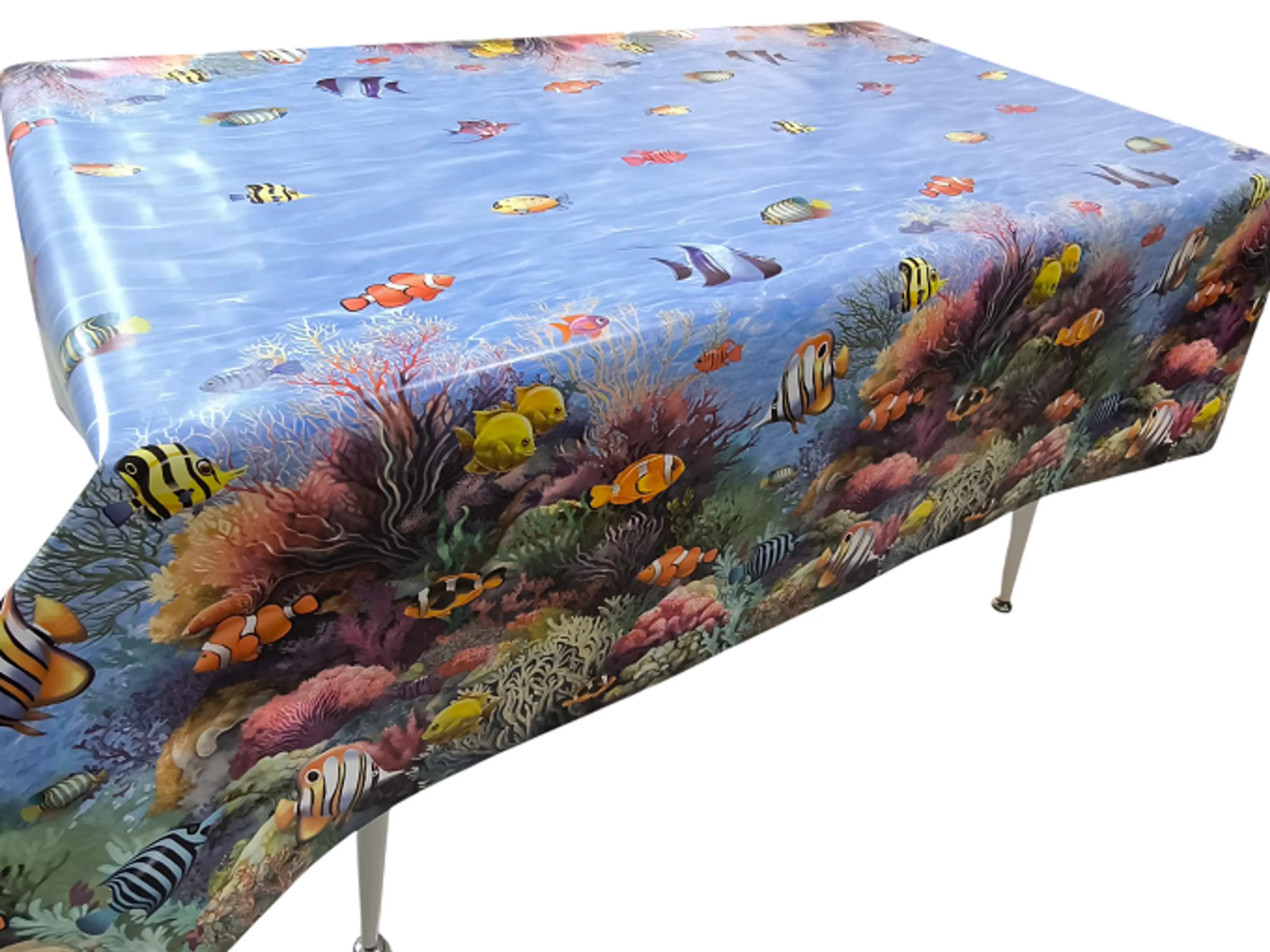Мушама за маса с морски мотиви -подводен свят немо