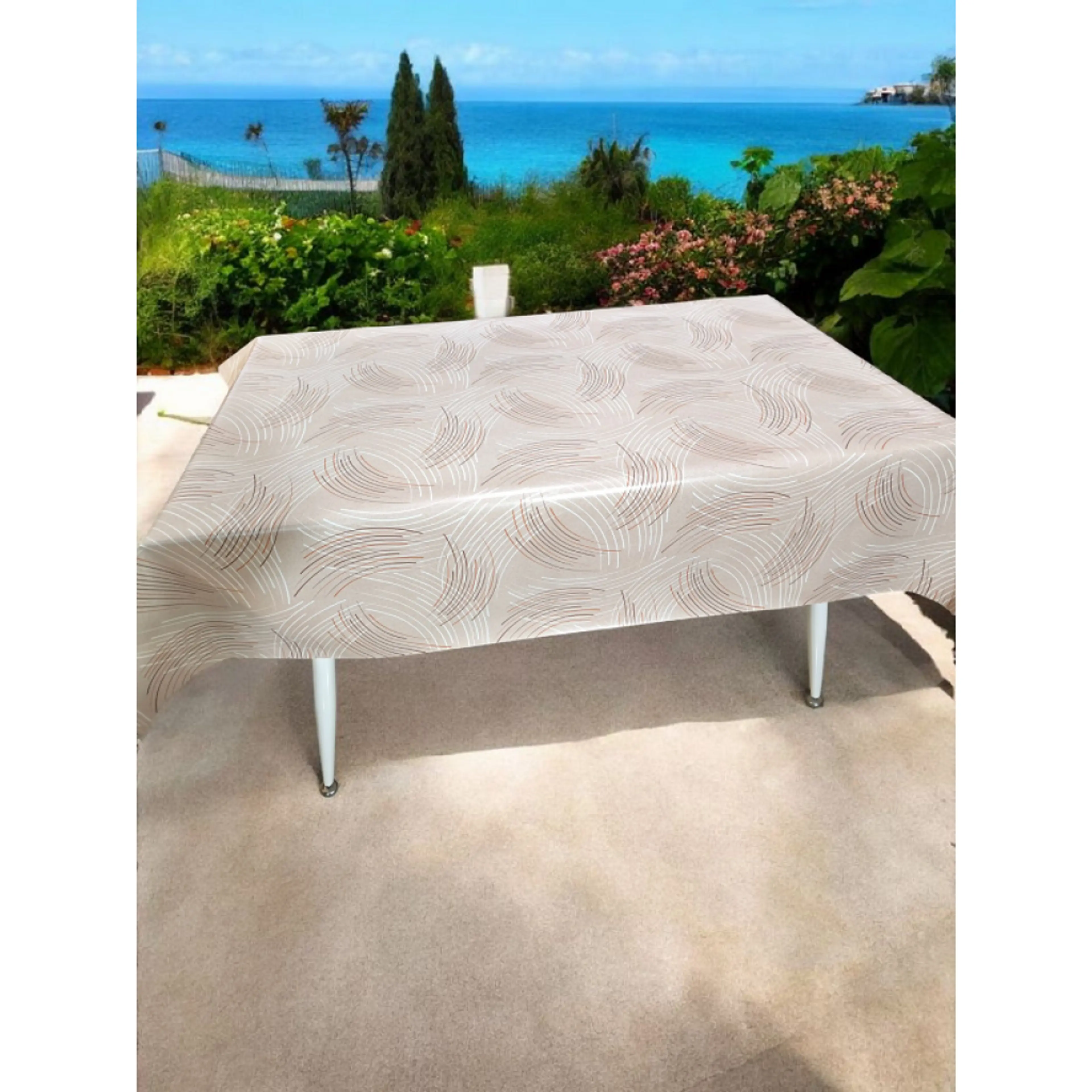 Мушама за маса „Вълнообразна елегантност“ 140см 190см