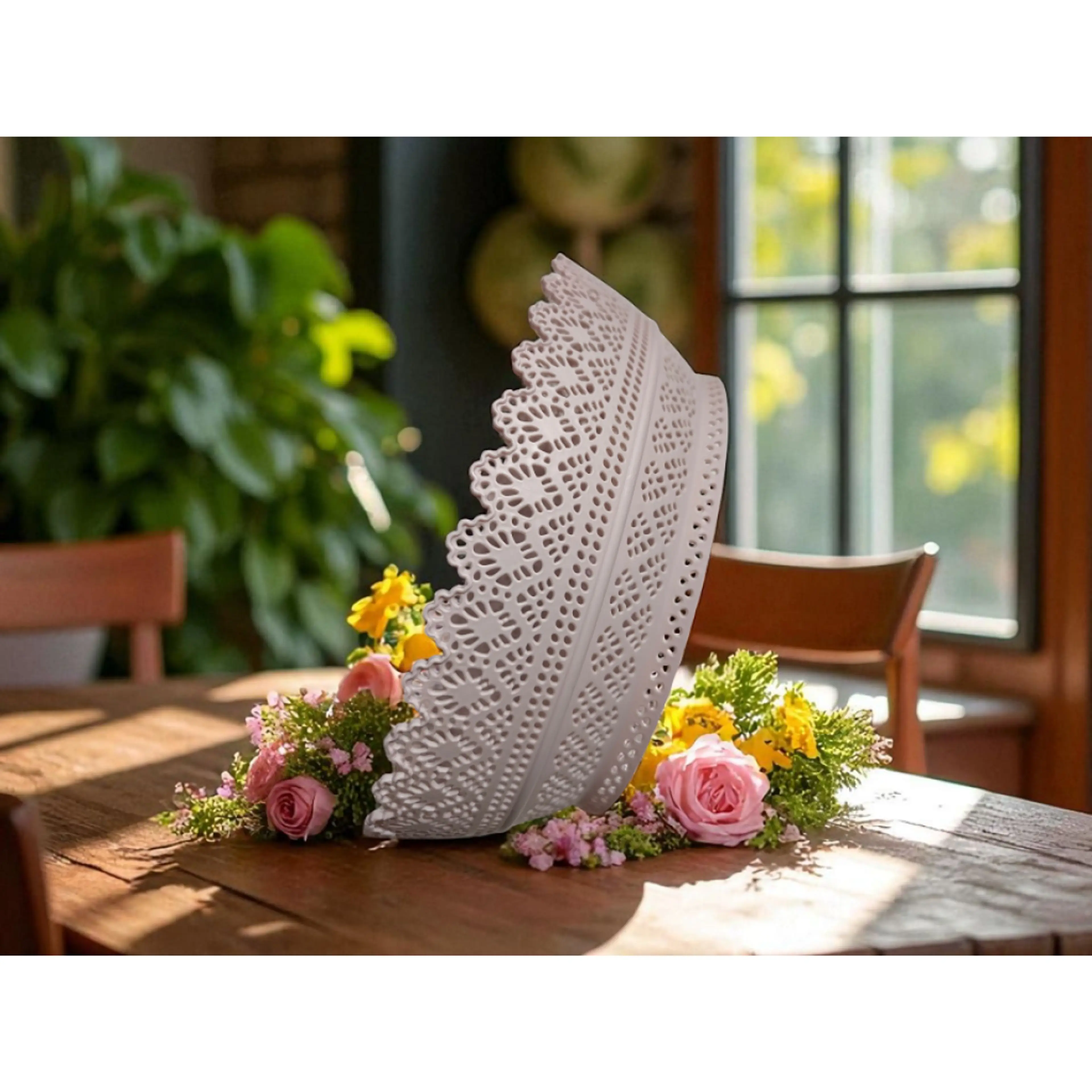 Пластмасов панер - пепел от рози