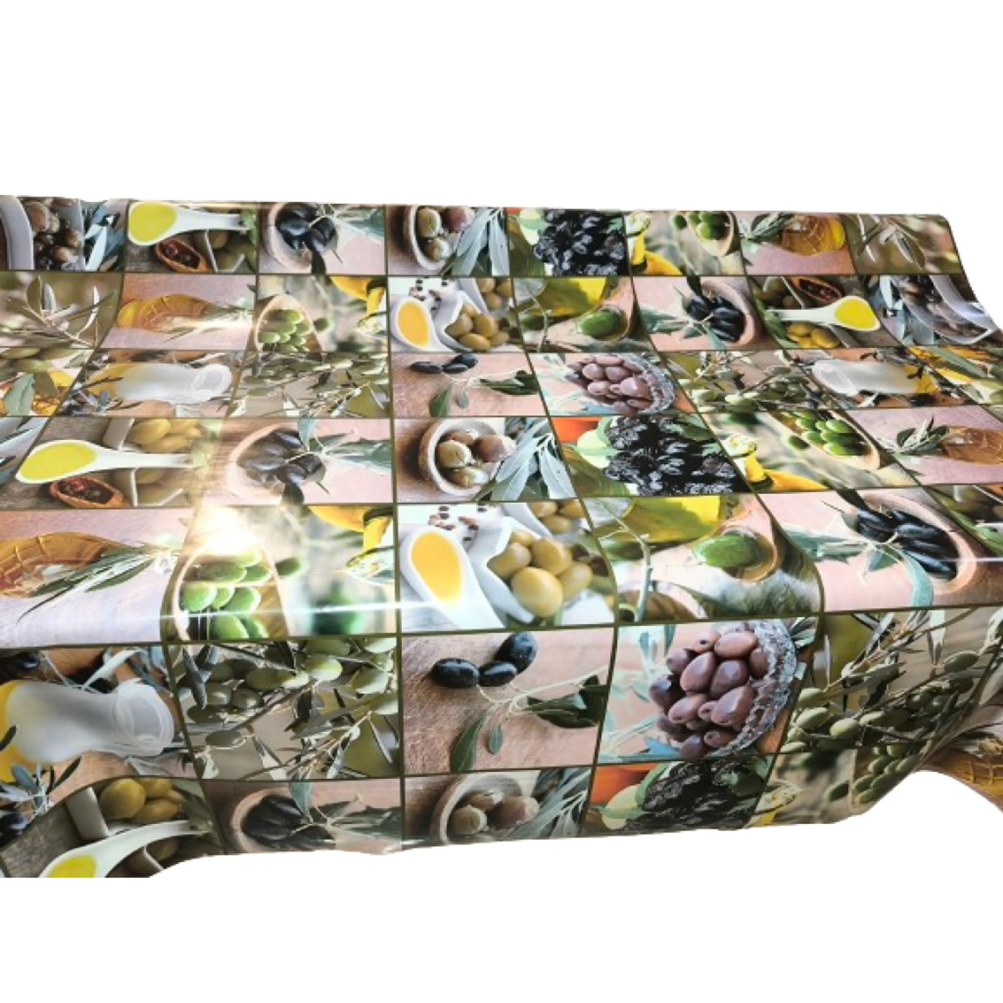 Покривка за маса, мушама маслини-зехтин