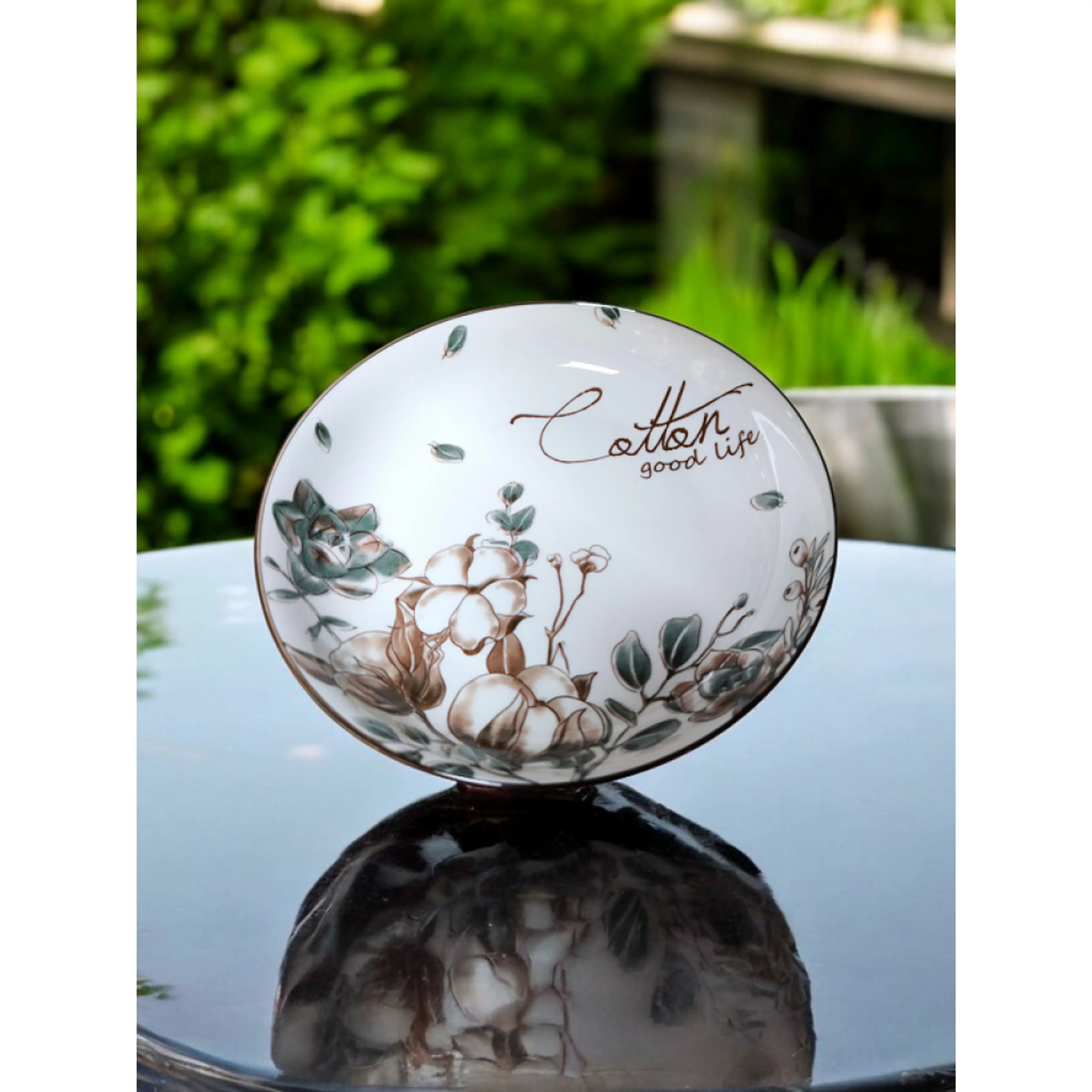 порцеланова чиния -20см