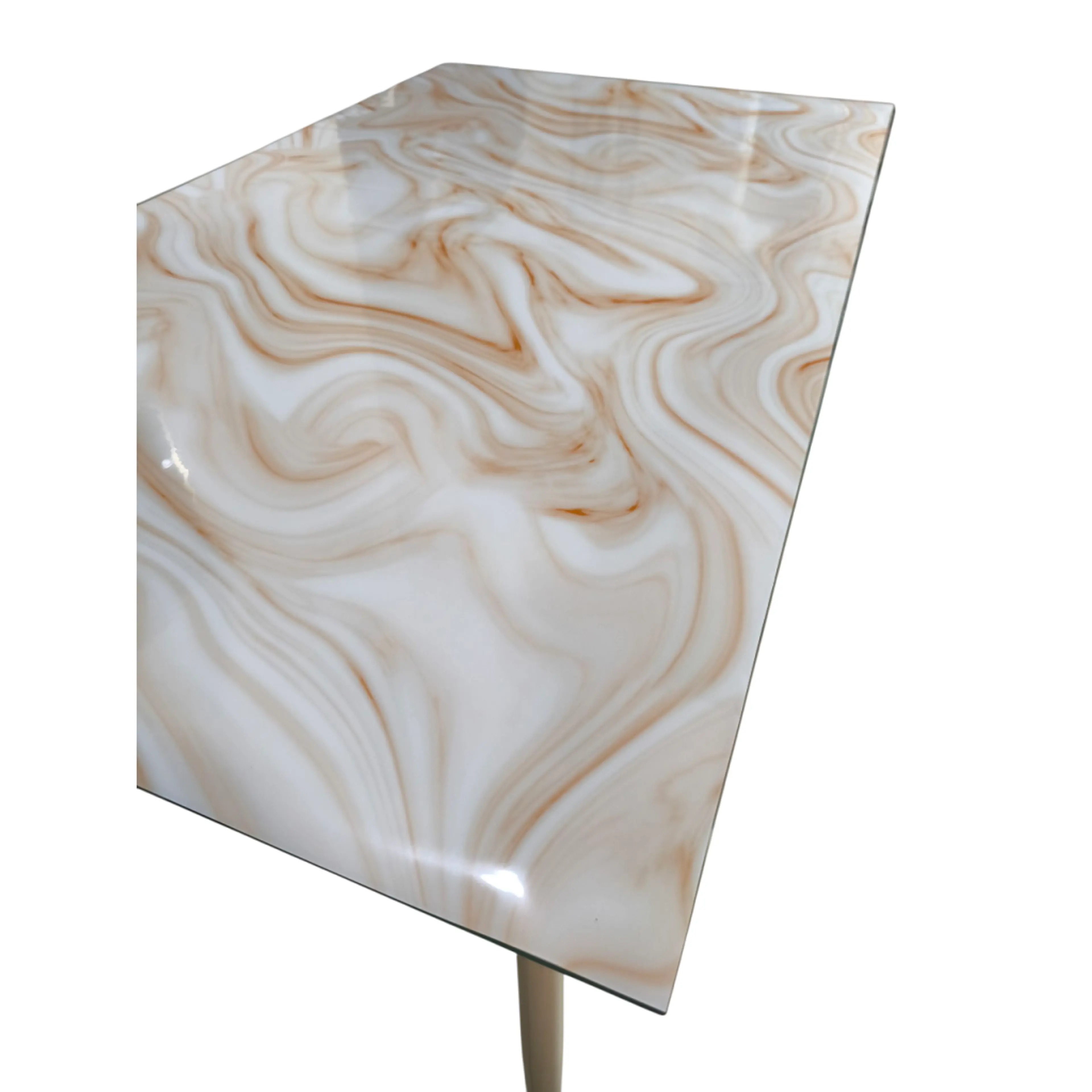 Протектор за маса , карамелен мрамор