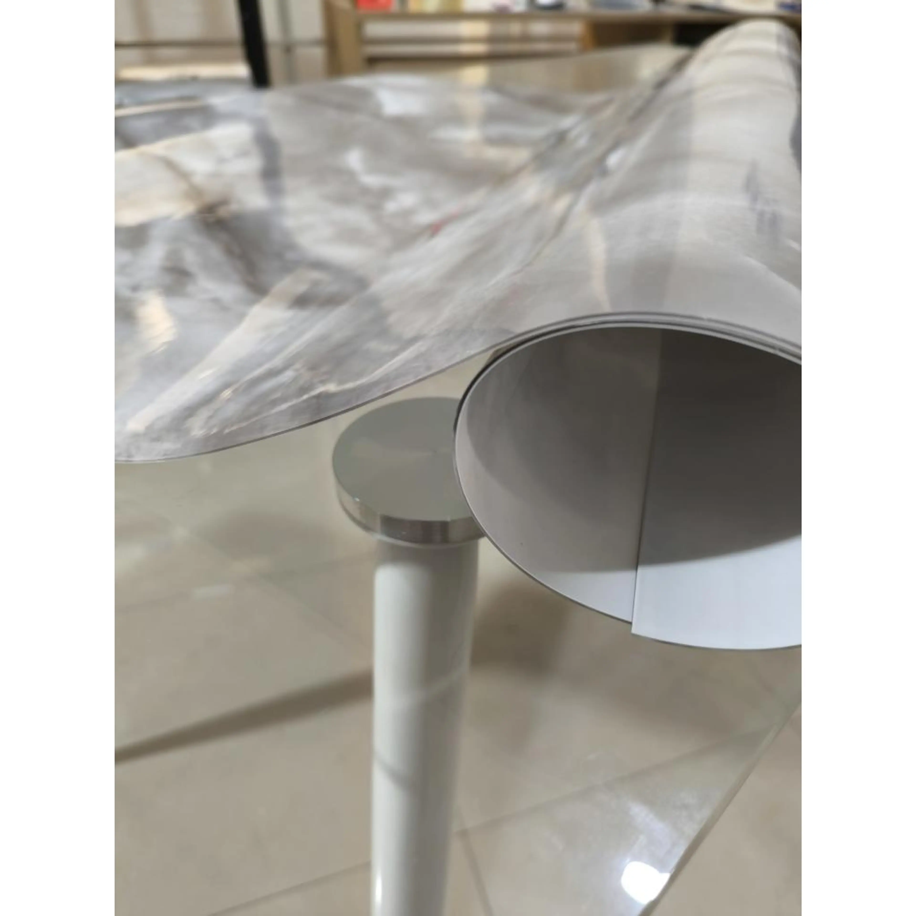 Протектор за маса , мраморен ефект