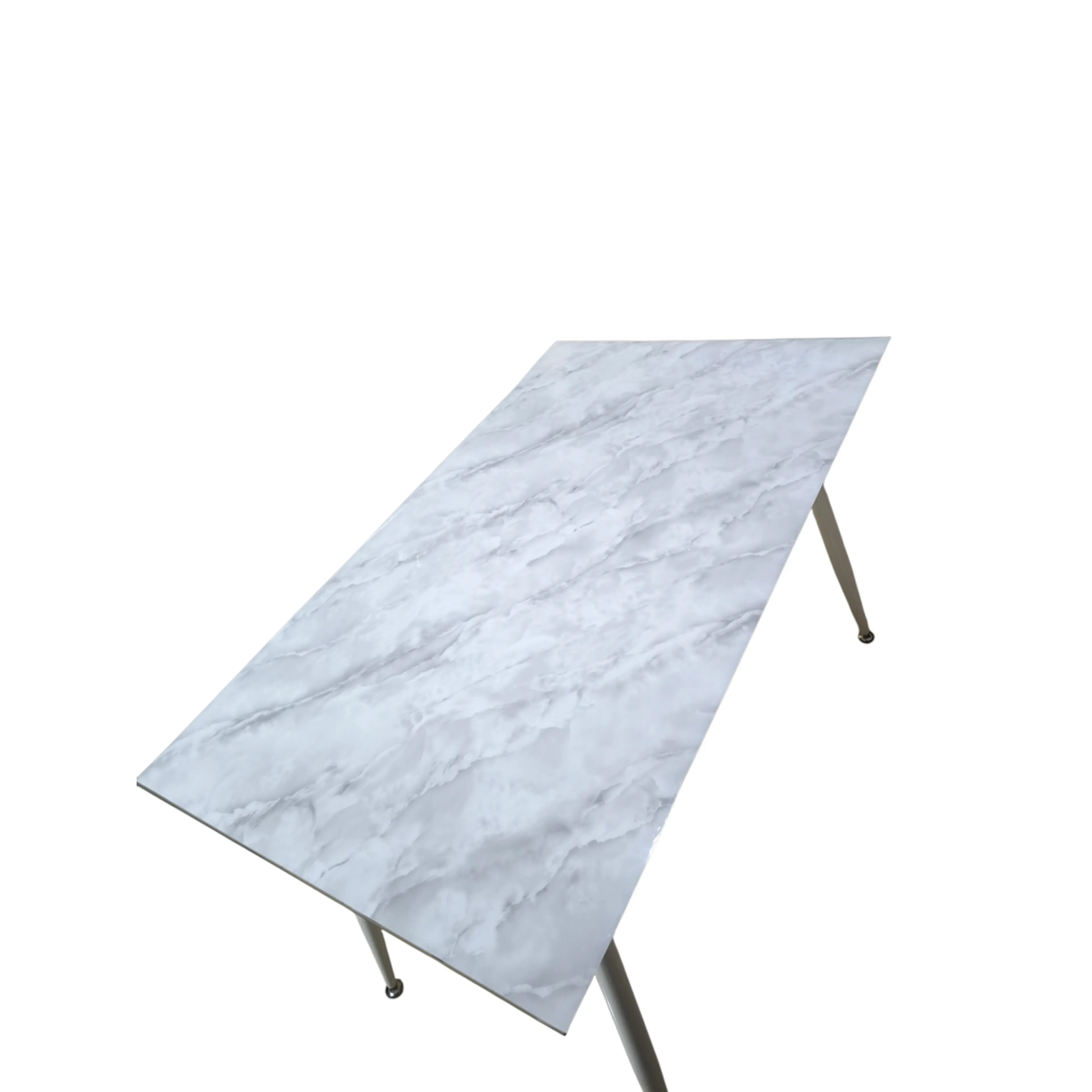 Силиконов протектор за маса бял мрамор със сиво