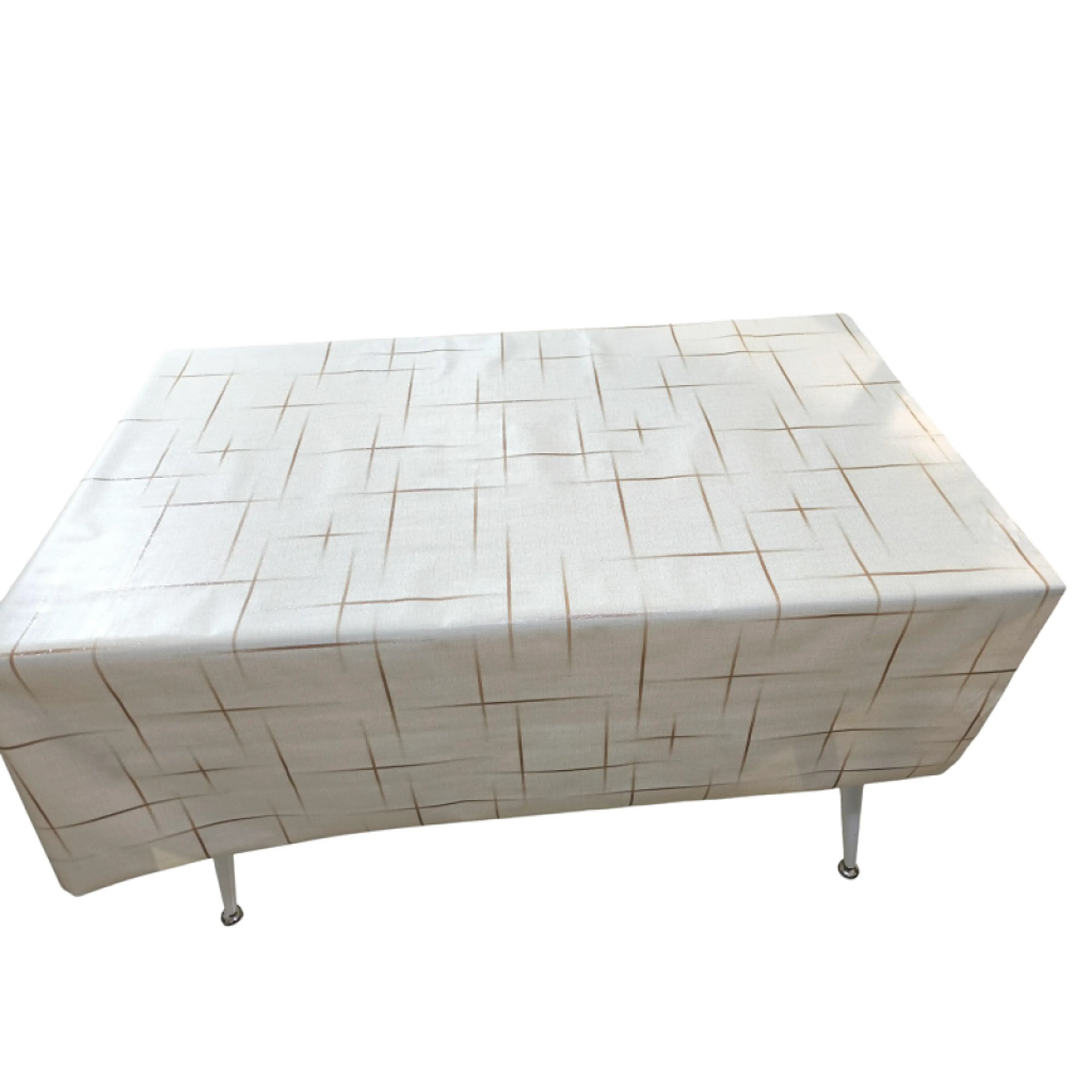 Текстилна Перяща Мушама – светло кафяви черти 140см 80см